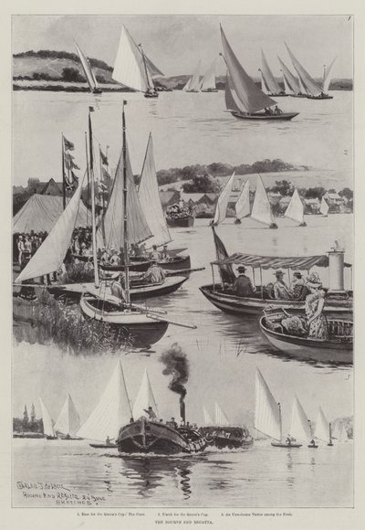 La Regata de Bourne End de Charles John de Lacy